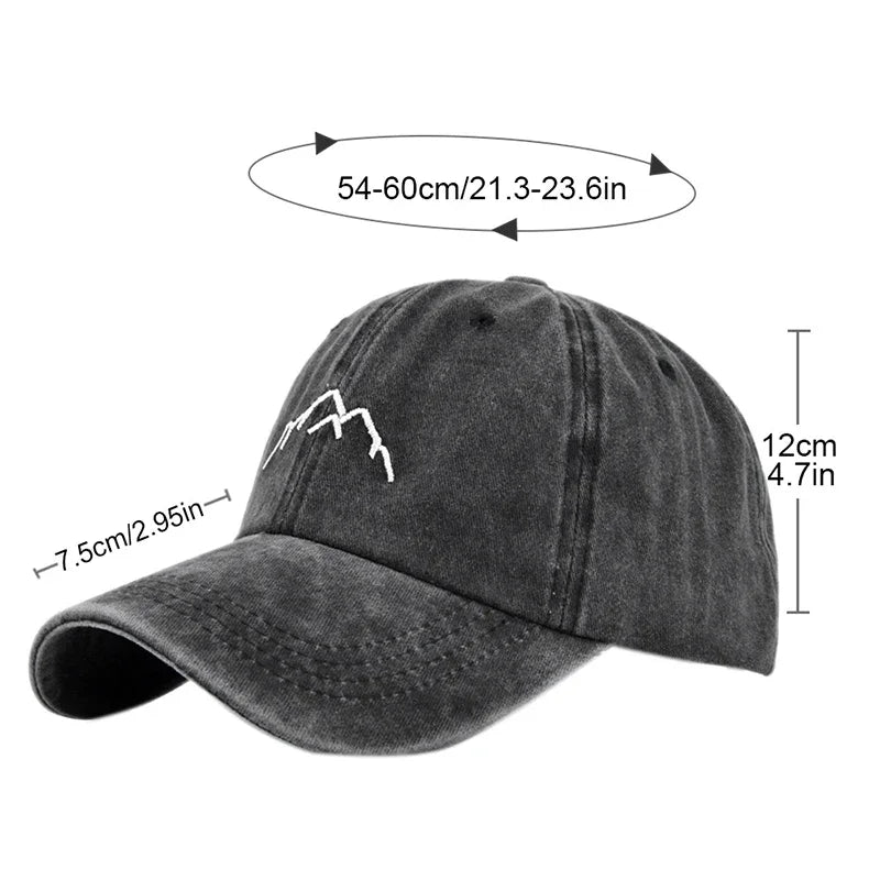 Mountain Embroidery Trucker